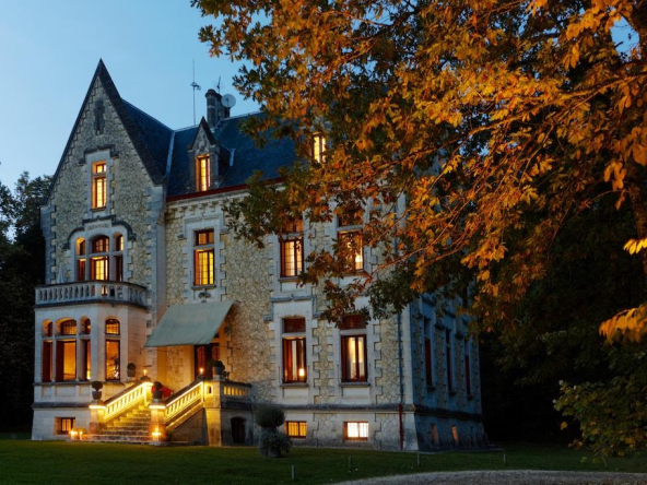 Enchanted castle in White Périgord