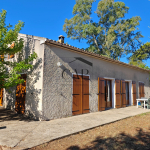 Family holiday home and building land