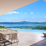 Villa “La Pampelonne”, Modern and Bright with Panoramic Sea View over the Gulf of Saint-Tropez