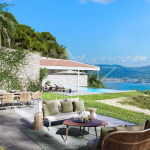 Villa “La Pampelonne”, Modern and Bright with Panoramic Sea View over the Gulf of Saint-Tropez