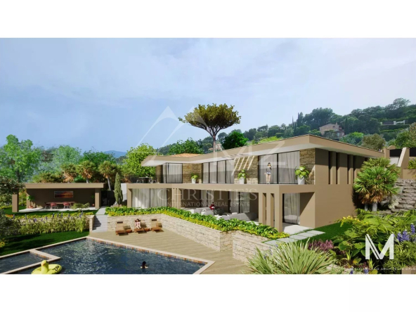 Grimaud - Land - New villa project with sea views