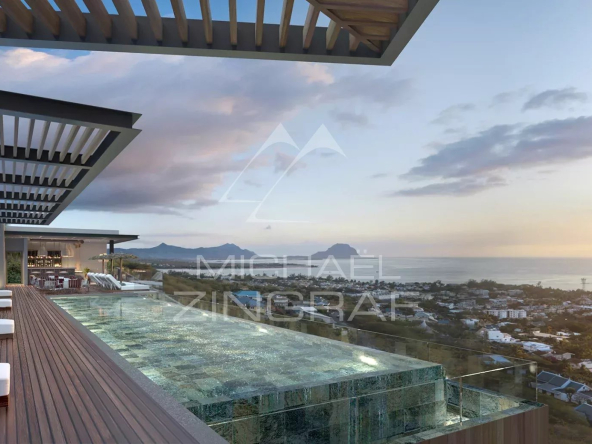 Penthouse 4 chambres avec vue sur mer – Riviere Noire