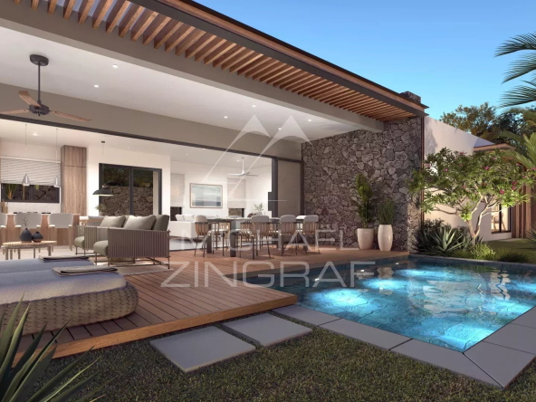 Villa Exclusive Nichée Entre Lagon et Montagnes – Rivière Noire