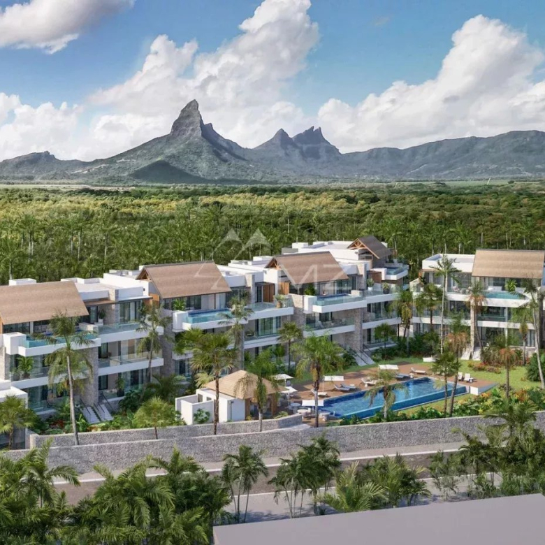 ile Maurice – Villa jumelée 3 chambres avec vue golf