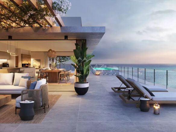 BALACLAVA: Penthouse pieds dans l’eau avec vue imprenable