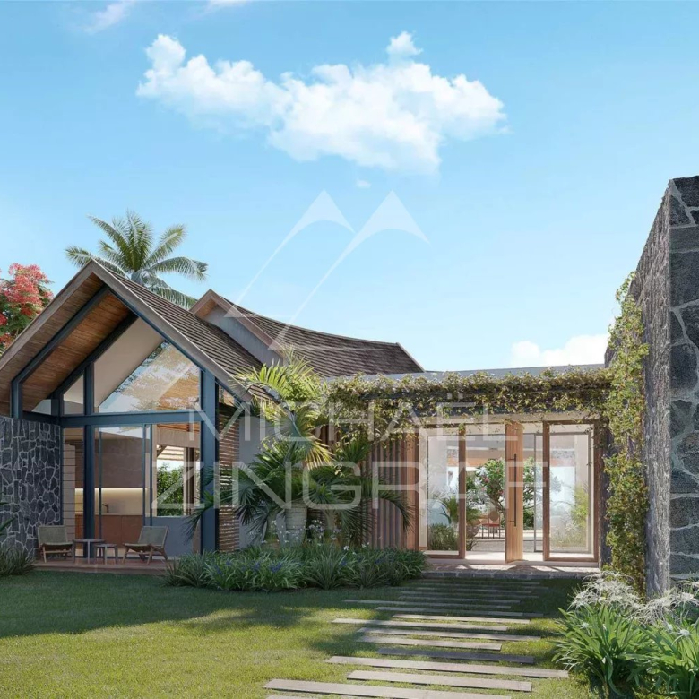 4-bedroom villa in a secure residence in Grand Baie