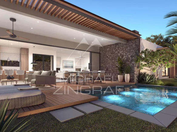 Exclusive Villa Nestled Between Lagoon and Mountains – Black River