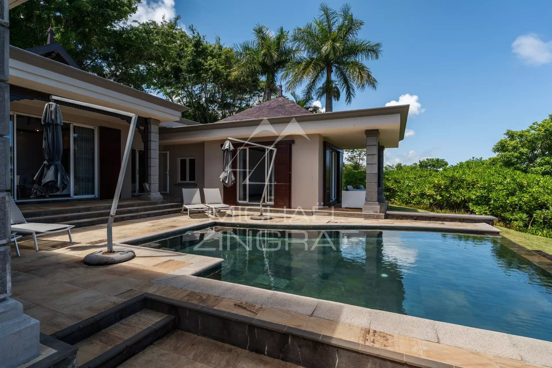 Villa d’exception à Bel Ombre Villa avec piscine et jardin, vue sur l'océan à Bel Ombre
