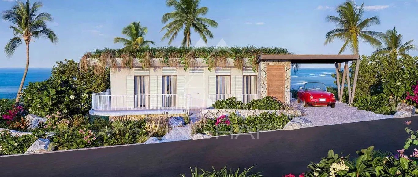 Villa Bioclimatique à Baie du Cap Villa bioclimatique moderne avec piscine privée, entourée de végétation tropicale à Baie du Cap.
