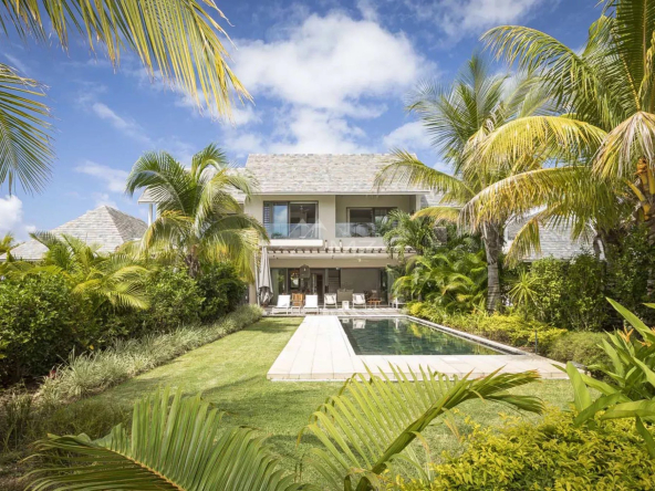 Ile Maurice – Villa duplex de 3 chambres, belle vue golf dégagée