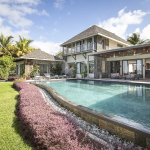 Mauritius – Villa Lunea – Panoramic view of the lagoon and golf course