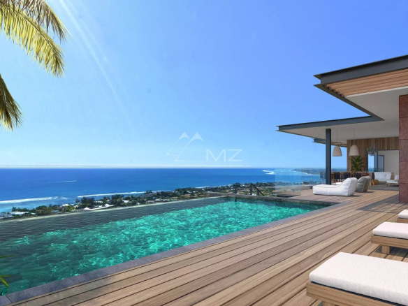 Somptueuse villa 4 chambres – Riviere Noire