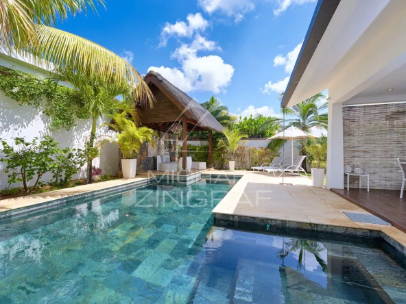Prestigious villa in a secure residence in Grand Baie