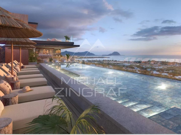 RIVIERE NOIRE: Appartement 3 chambres vue mer