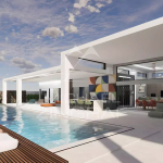 Villa 4 chambres situé à Grand Baie