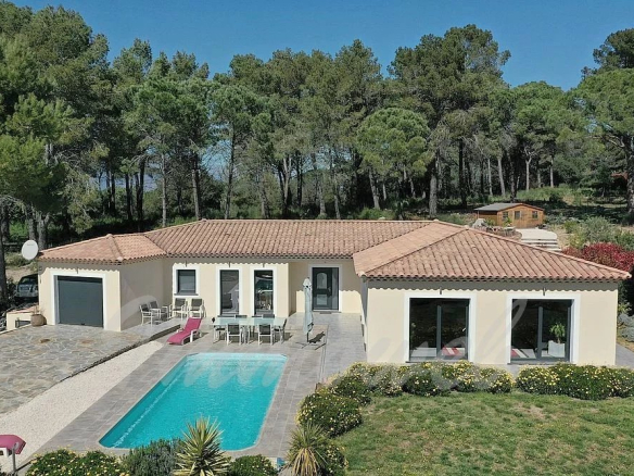 Secteur résidentiel Villa contemporaine de 180 m² avec 3 chambres