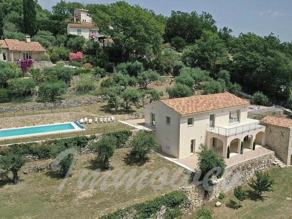Vue exceptionnelle Villa neuve de 215 m² avec dépendance