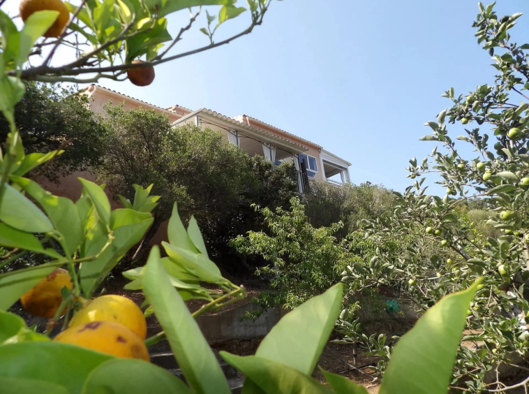 Luxury villa seen sea view in Sari-Solenzara, South Corsica