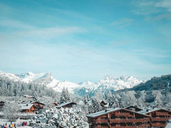 Rare opportunity in Megève: 2641 m² building with parking