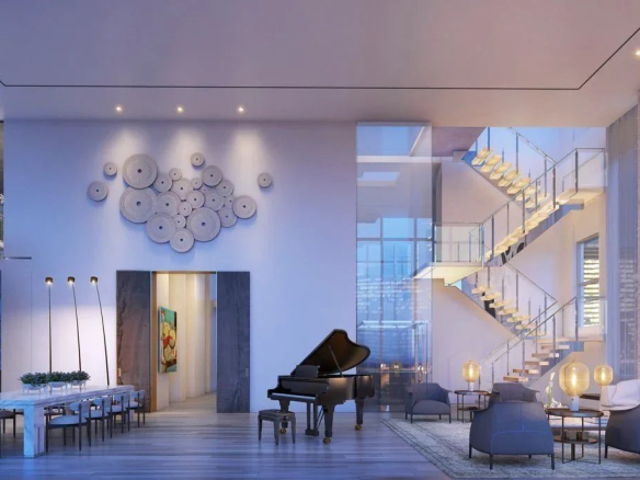 Luxurious Contemporary Penthouse on Madison Avenue, New York