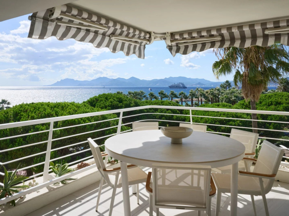 Appartement vue mer proche Croisette – Cannes