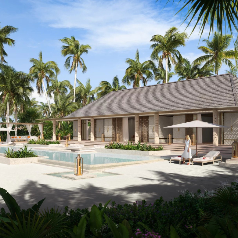 Luxury 3-bedroom villa in the Maldives, South Malé Atoll