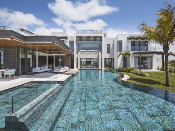 Luxury Villa Golf & Lagoon Views for Sale Beau Champ Mauritius