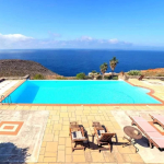 Propriété de luxe avec piscine et vue mer à Kéa, Grèce