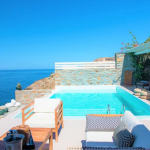 Villa feet in the water in Kea, Greece - 5 bedrooms, sea view