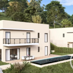 VILLA – GORBIO -133m2 – TERRAIN – PARKING – PISCINE