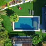 EXCLUSIVITÉ ? SAINT-AYGULF (Fréjus) ? Villa contemporaine VUE MER 188 m², 4 chambres, piscine miroir, garage, à 15 minutes du centre et plages