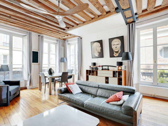 Bel appartement au calme – Montorgueil- Paris 2 – 74m²