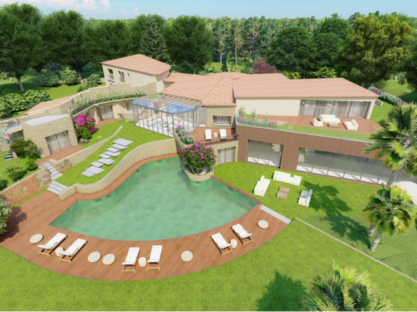 Mougins   Propriété à fort potentiel dans domaine sécurisé a