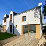 400 m from the water – Newly built house, 126 m² of living space, 2 bedrooms