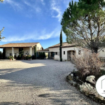 Hacienda-style property