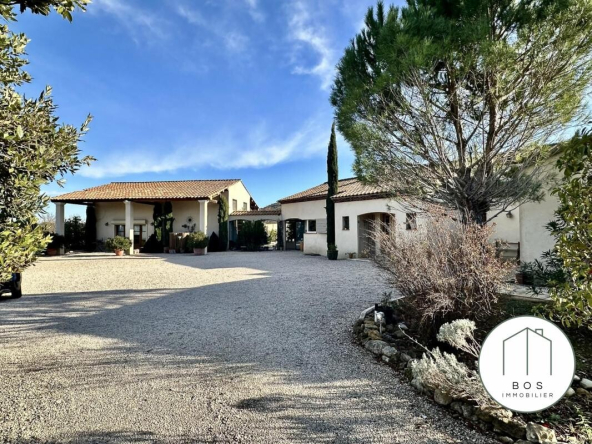 Hacienda-style property