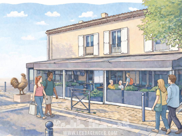 Real estate complex in an exceptional city center location