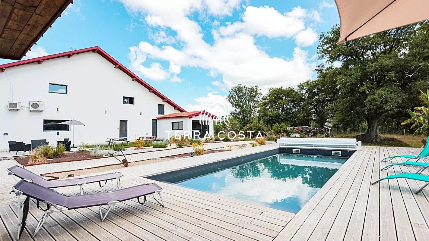 Domaine de l'Anglade avec piscine et parc, Saint-Jean-de-Marsacq