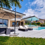 Magnifique villa avec piscine et vue sur lac d’Annecy