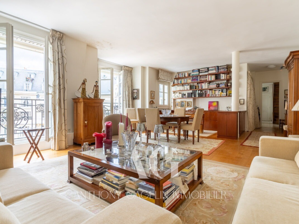Duplex en dernier étage – Ranelagh – 4 pièces – 122 m2