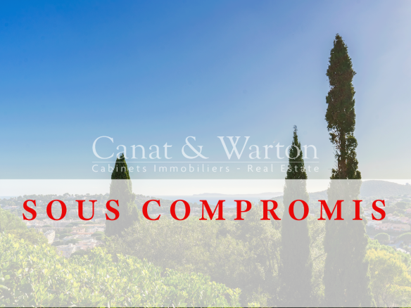 SOUS COMPROMIS: VILLA RÉNOVÉE À CAVALAIRE AVEC VUE MER