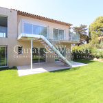 Quartier sought in Cavalaire: new villa with sea view