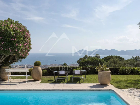 Cannes – Villa vue mer 4 chambres