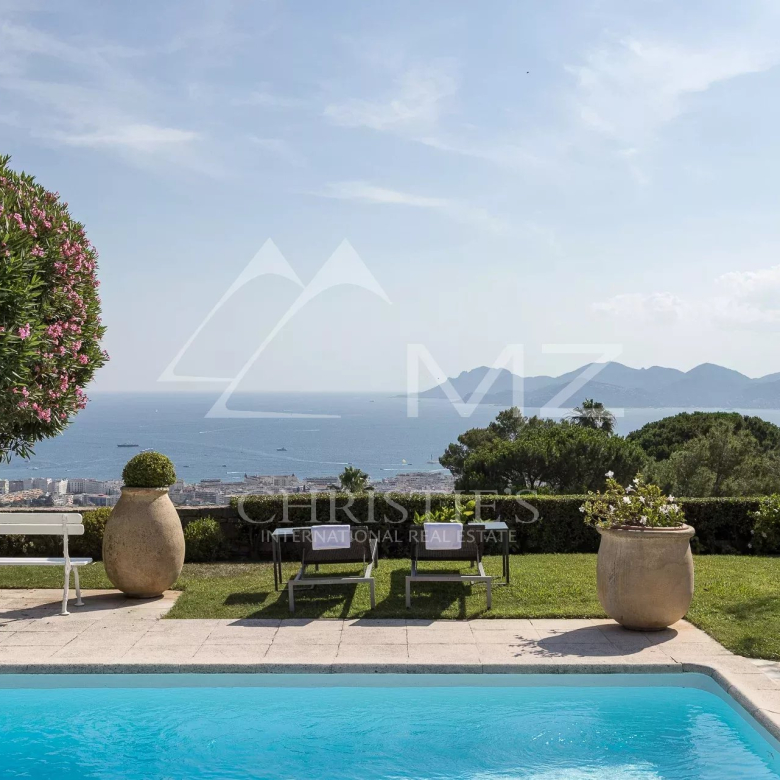 Cannes – Villa au calme avec vue mer