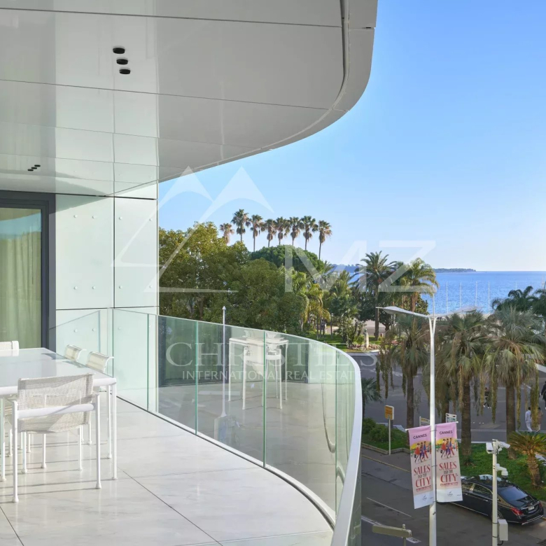 Cannes – Croisette – Penthouse with sea view