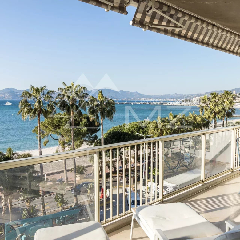 Cannes – Croisette – Appartement avec vue mer