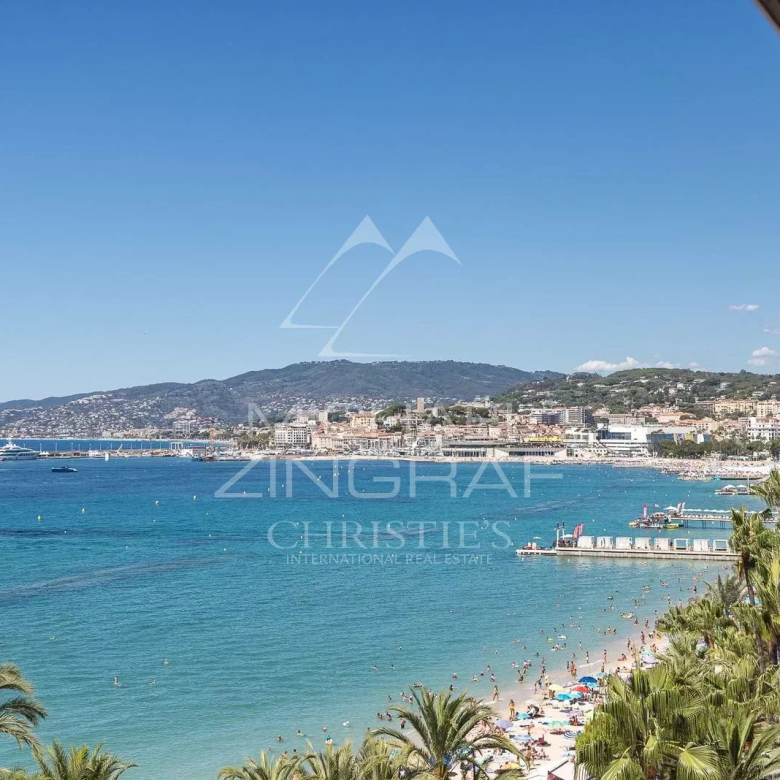 Proche Cannes – superbe villa vue mer
