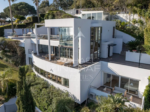 Super Cannes – Superbe villa avec vue mer