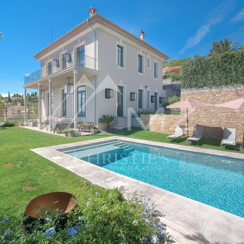 Cannes – Superbe villa vue mer panoramique