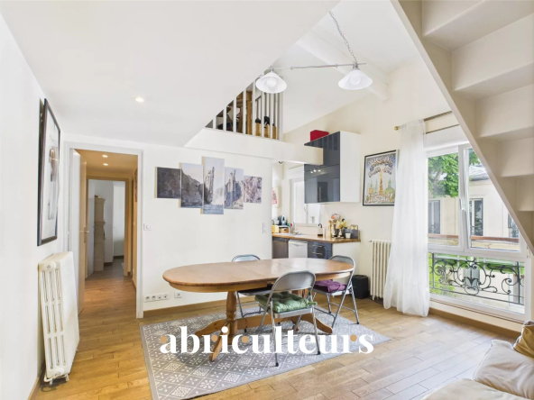 Superb duplex 2/3 rooms of 55 m² - Europe / Batignolles district